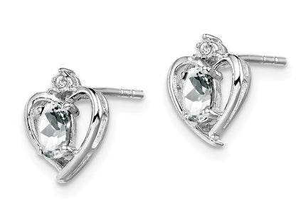 Sterling Silver Earrings Style QBE19APR - Classique Jewelry Inc.