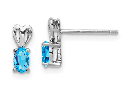 Sterling Silver Earrings Style QBE20DEC - Classique Jewelry Inc.