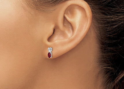 Sterling Silver Earrings Style QBE20JUL - Classique Jewelry Inc.