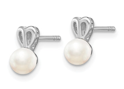 Sterling Silver Earrings Style QBE20JUN - Classique Jewelry Inc.