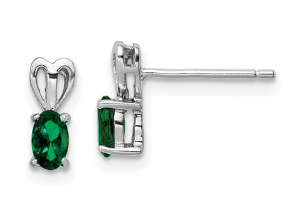 Sterling Silver Earrings Style QBE20MAY - Classique Jewelry Inc.