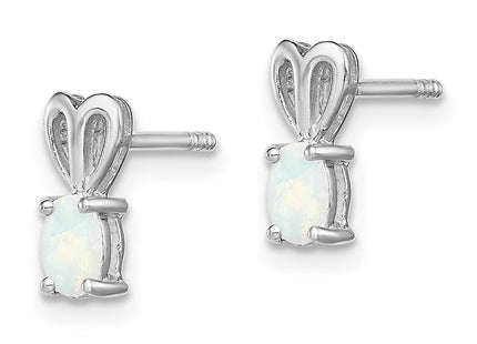 Sterling Silver Earrings Style QBE20OCT - Classique Jewelry Inc.