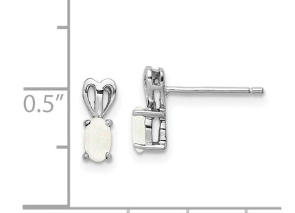 Sterling Silver Earrings Style QBE20OCT - Classique Jewelry Inc.