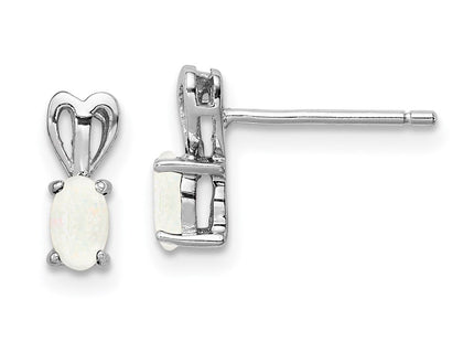 Sterling Silver Earrings Style QBE20OCT - Classique Jewelry Inc.