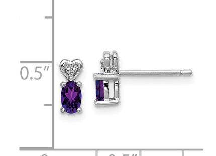 Sterling Silver Earrings Style QBE23FEB - Classique Jewelry Inc.