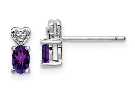 Sterling Silver Earrings Style QBE23FEB - Classique Jewelry Inc.