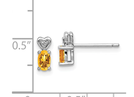 Sterling Silver Earrings Style QBE23NOV - Classique Jewelry Inc.