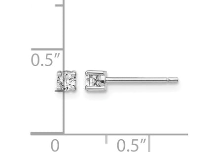 Sterling silver topaz earrings, further view