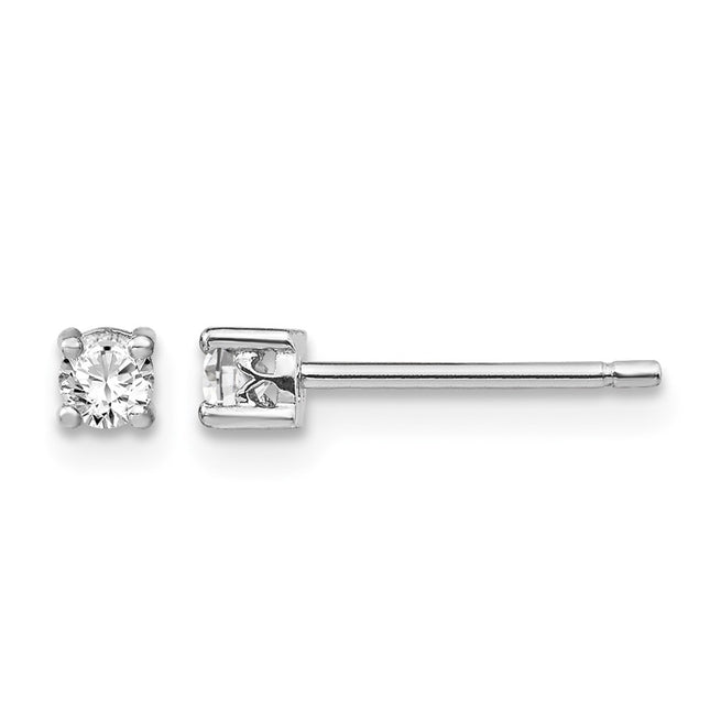 Sterling silver topaz earrings