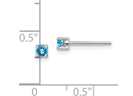 Sterling Silver Earrings Style QBE25DEC - Classique Jewelry Inc.