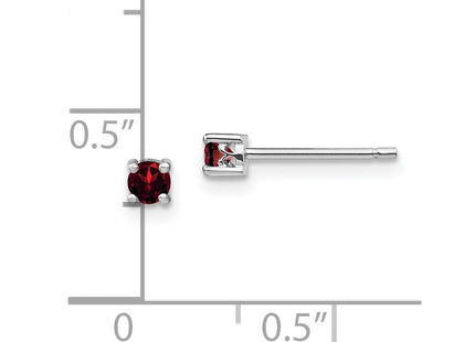 Sterling Silver Earrings Style QBE25JAN - Classique Jewelry Inc.