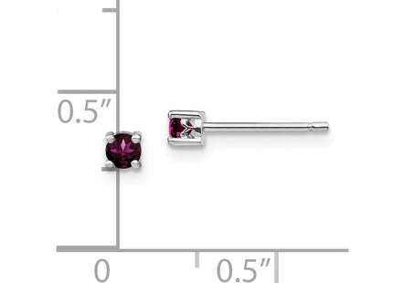 Sterling Silver Earrings Style QBE25JUN - Classique Jewelry Inc.