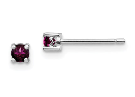 Sterling Silver Earrings Style QBE25JUN - Classique Jewelry Inc.