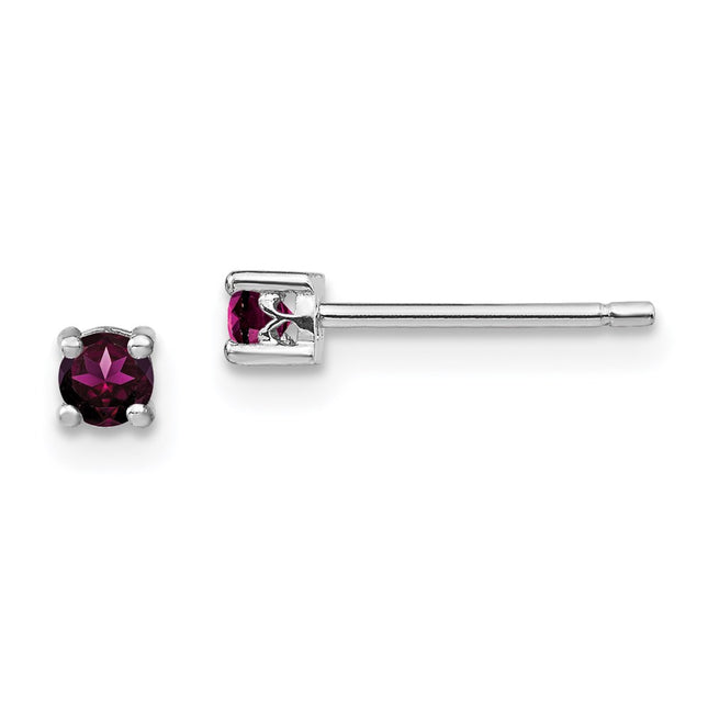 Sterling Silver Earrings Style QBE25JUN - Classique Jewelry Inc.