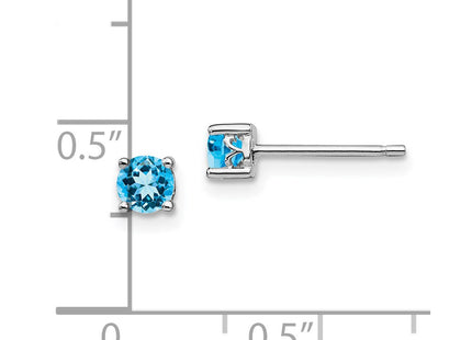 Sterling Silver Earrings Style QBE26DEC - Classique Jewelry Inc.