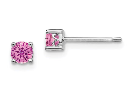 Sterling Silver Earrings Style QBE26OCT - Classique Jewelry Inc.