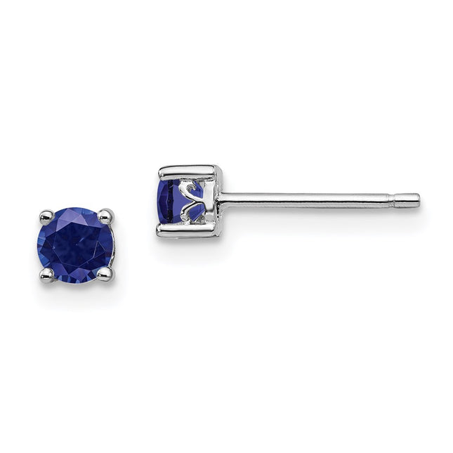 Sterling Silver Earrings Style QBE26SEP - Classique Jewelry Inc.