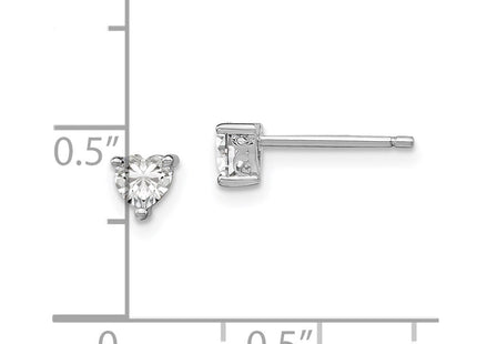 Sterling Silver Earrings Style QBE27APR - Classique Jewelry Inc.