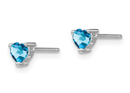 Sterling Silver Earrings Style QBE27DEC - Classique Jewelry Inc.