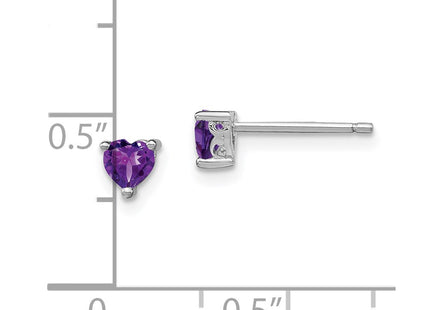 Sterling Silver Earrings Style QBE27FEB - Classique Jewelry Inc.