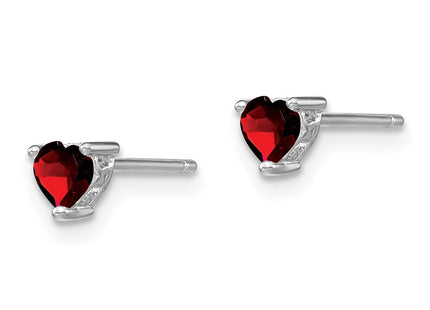 Sterling Silver Earrings Style QBE27JAN - Classique Jewelry Inc.