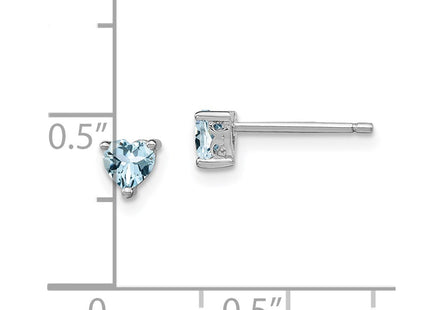 Sterling Silver Earrings Style QBE27MAR - Classique Jewelry Inc.
