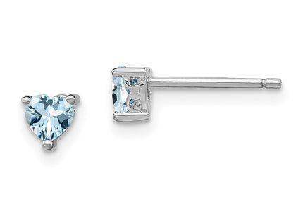 Sterling Silver Earrings Style QBE27MAR - Classique Jewelry Inc.