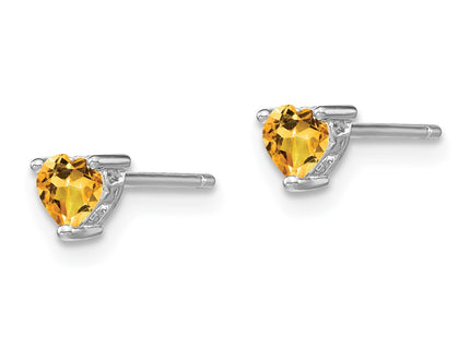 Sterling Silver Earrings Style QBE27NOV - Classique Jewelry Inc.