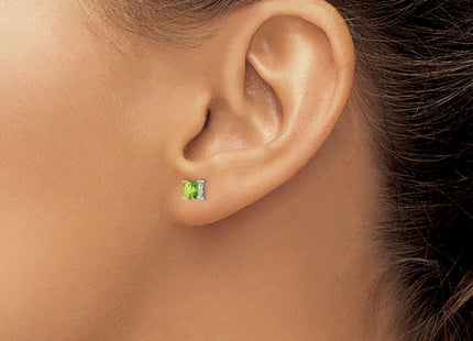 Sterling Silver Earrings Style QBE28AUG - Classique Jewelry Inc.
