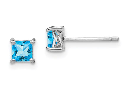 Sterling Silver Earrings Style QBE28DEC - Classique Jewelry Inc.