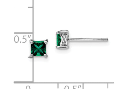 Sterling Silver Earrings Style QBE28MAY - Classique Jewelry Inc.