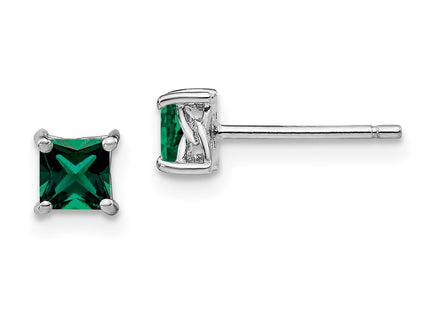 Sterling Silver Earrings Style QBE28MAY - Classique Jewelry Inc.