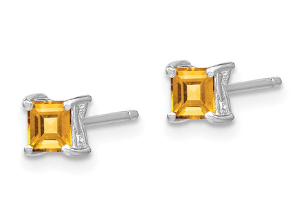 Sterling Silver Earrings Style QBE28NOV - Classique Jewelry Inc.