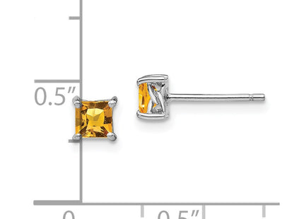 Sterling Silver Earrings Style QBE28NOV - Classique Jewelry Inc.