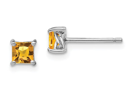 Sterling Silver Earrings Style QBE28NOV - Classique Jewelry Inc.