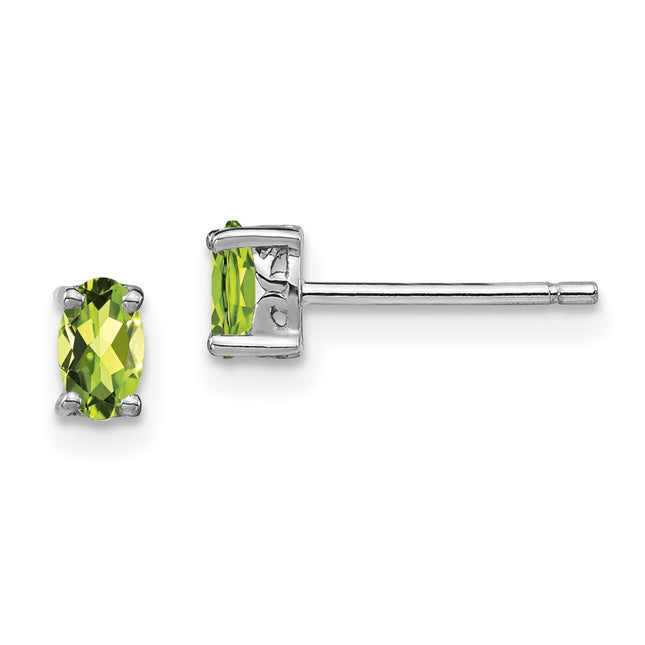 Sterling Silver Earrings Style QBE29AUG - Classique Jewelry Inc.