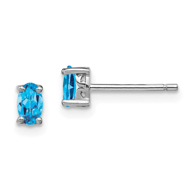 Sterling Silver Earrings Style QBE29DEC - Classique Jewelry Inc.