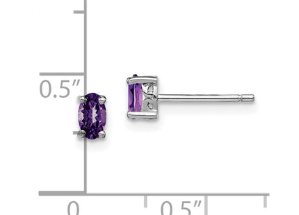 Sterling Silver Earrings Style QBE29FEB - Classique Jewelry Inc.