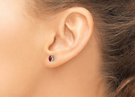 Sterling Silver Earrings Style QBE29JAN - Classique Jewelry Inc.