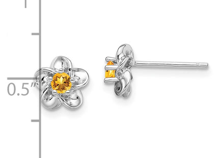Sterling Silver Earrings Style QBE30CI - Classique Jewelry Inc.