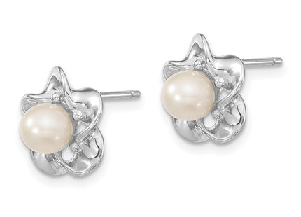 Sterling Silver Earrings Style QBE31JUN - Classique Jewelry Inc.