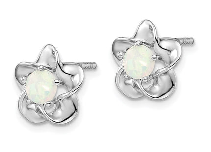 Sterling Silver Earrings Style QBE31OCT - Classique Jewelry Inc.