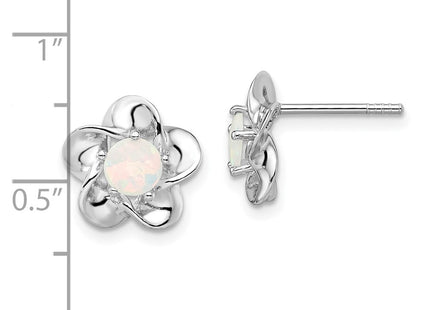 Sterling Silver Earrings Style QBE31OCT - Classique Jewelry Inc.