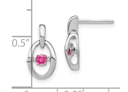 Sterling Silver Earrings Style QBE32OCT - Classique Jewelry Inc.