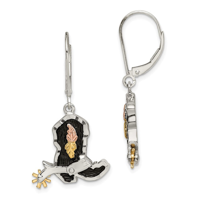 Sterling Silver Earrings Style QBH108 - Classique Jewelry Inc.