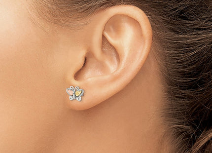 Sterling Silver Earrings Style QBH133 - Classique Jewelry Inc.