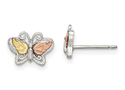 Sterling Silver Earrings Style QBH133 - Classique Jewelry Inc.