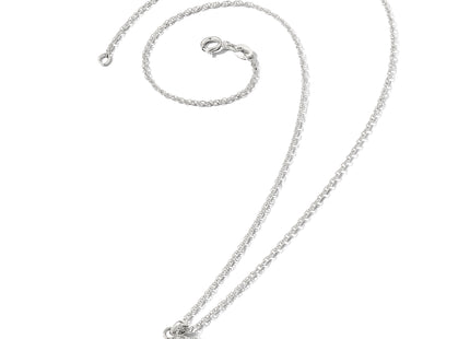 Landstrom's Mt. Rushmore Black Hills Sterling Silver 12K Gold Accents Faith Butterfly Spring Ring Clasp Necklace