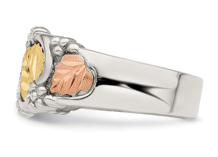 Sterling silver ring, another view