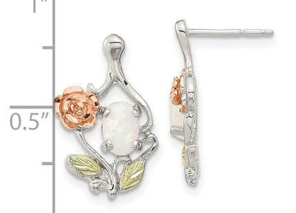 Sterling Silver Earrings Style QBH281 - Classique Jewelry Inc.